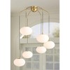 Possini Euro Design Possini Euro Graham 36" Wide Gold 6-Light Chandelier - 2 of 4