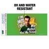 Big Bang Theory Sheldon Cooper Im Not Crazy Automotive Bumper Sticker - 2 of 4