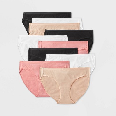 Women's 10pk Bikini Underwear - Auden™ Colors May Vary