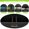 SUXXAN Metal File Cabinet With Lock, Modern Freestanding Cabinets, Bookshelves, Assembly Required, Black - 4 of 4