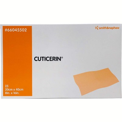 Impregnated Dressing 20 X 40 Cm Gauze Cuticerin Ointment Sterile (Box of 25)