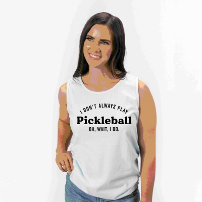 Simply Sage Market I Don't Always Play Pickleball Garment Dyed Tank