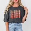 Simply Sage Market Women's Retro Mama Wave Short Sleeve Garment Dyed Tee - 2 of 2