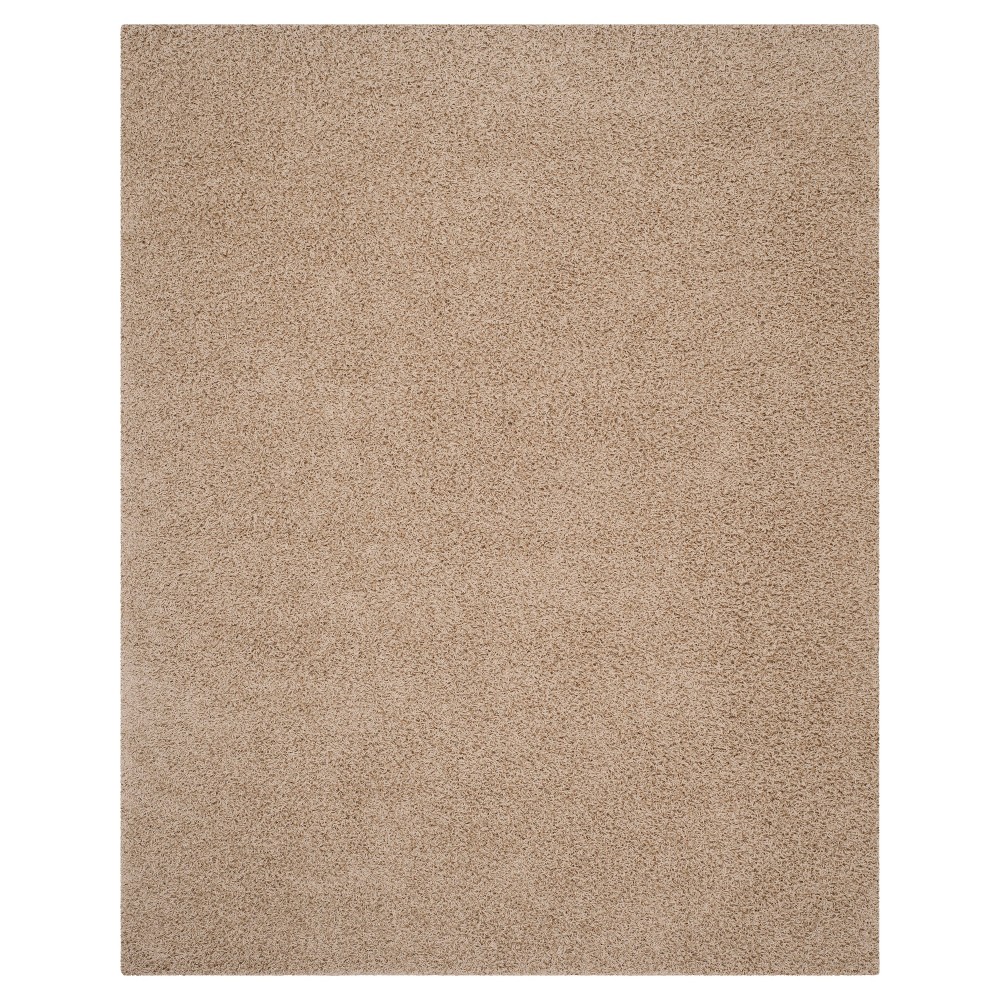 6'x9' Reedley Solid Loomed Area Rug Beige - Safavieh