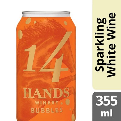14 Hands Bubbles Sparkling White Wine - 355ml Can