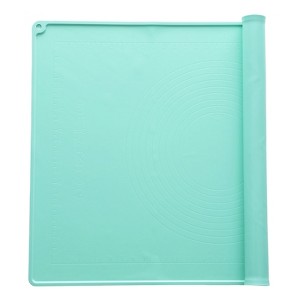 Unique Bargains Silicone Non-Stick Pastry Cookies Bread Baking Mat with Scale - 1 of 4