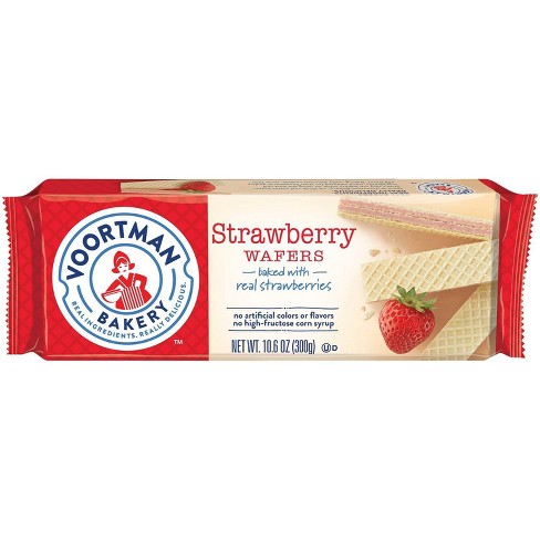 Voortman Strawberry Wafers 10 6oz Target