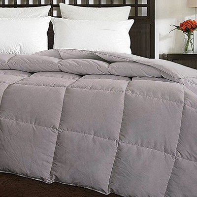 Twin Gray Down Alternative Microfiber Comforter
