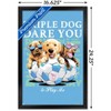 Trends International Jim Baldwin - Triple Dog Dare You Framed Wall Poster Prints - 3 of 4