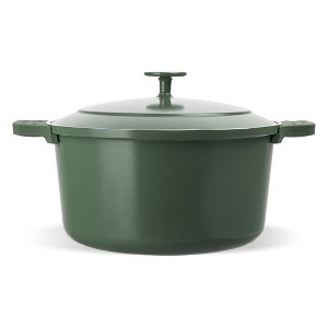 Gotham Steel 5QT Dutch Oven Ceramic Nonstick Lightweight Self Basting Lid - 1 of 4