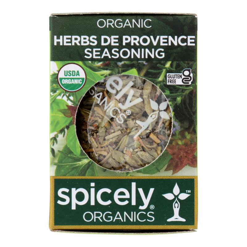 Spicely Organics - Organic Herbs De Provence Seasoning - Case of 6/.1 oz, 2 of 7