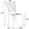 Sapphtopaz Outdoor Patio Furniture Bistro Set Patio Aluminum Hollow Design Bar Lounge Table and Chairs Set for Small Garden, Outdoor, Terrace - 2 of 4