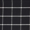 DII Check Placemat Set 6 Piece, Black Check, 13x19" - 3 of 4