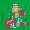 Men's Teenage Mutant Ninja Turtles Happy Holiday Sparkly Christmas T-Shirt - 2 of 4
