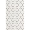 Unique Loom Trellis Frieze Rounded Trellis Indoor Woven Area Rug - 2 of 4