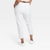 Women's Stretch Woven High-Rise Taper Pants - All In Motion™ Light Beige 1X