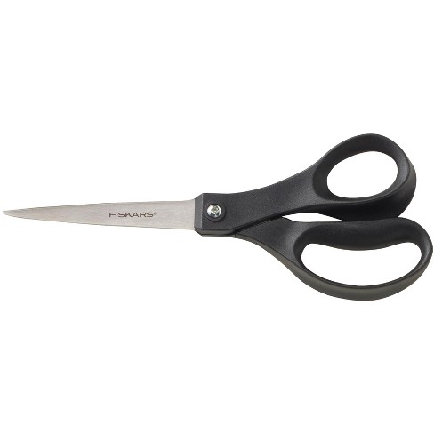 Fiskars 8 Performance Straight Fashion Scissors Black : Target
