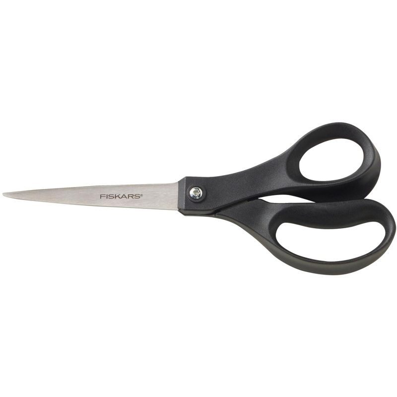 Fiskars Recycled Scissors, 8 Inches, Black, 1 of 2