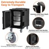 95QT Catering Food Warmers with Swivel Casters, Insulated Food Carrier for 6 Full-Size Pans, Hot Box for Catering, for Camping, Restaurant - 2 of 4