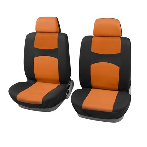 Car Seat Covers For Sedan SUV Durable Leather+ flax Universal Full