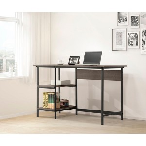 NicBex Open Design Gaming Desk Modern Home Office Desks with 4 Storage Shelves for Office, Study - 1 of 4