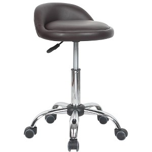Modern Home Juno Adjustable Height Rolling Stool w/Wheels - 1 of 4