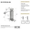 ChicFurnit Bathroom Sink Faucet Single Handle CUPC Certified Harlow Design for Modern Spaces, Silver and Gray, 17"*11"*18" - 3 of 4