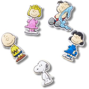 Crocs Jibbitz Peanuts Snoopy Shoe Charms 5pk - 1 of 4
