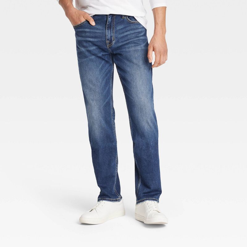 Men's Straight Fit Jeans - Goodfellow & Co™, 1 of 5