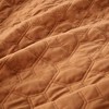 Sapphtopaz 3-Piece Velvet Geometric Quilt Set, Full/Queen Comforter Set, Bedding with 2 Shams for Women, Men, Kids & Teens - 2 of 4