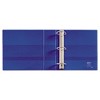 Avery Heavy-Duty Non-View Binder with DuraHinge and Locking One Touch EZD Rings, 3 Rings, 3" Capacity, 11 x 8.5, Blue - 3 of 4