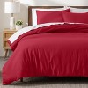 Cotton Flannel Duvet Cover & Sham Set by Bare Home - 2 of 4