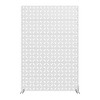1-Piece Copper Coin Type White Galvanized Sheet Outdoor Screen Decorative Art Panel - 4 of 4