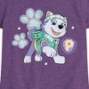 Girls' - Paw Patrol - Everest Sketch Fitted Short Sleeve Graphic T-Shirt - 2 of 4