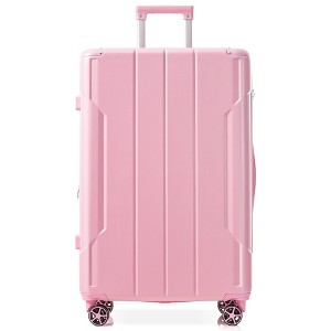 Vynxaria 28-Inch Expandable Hardshell Luggage - Lightweight ABS Suitcase with Double Wheels - 1 of 4