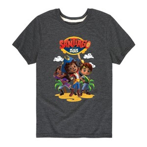 Boys' - Santiago of The Seas - Santiago and Friends Logo Short Sleeve Graphic T-Shirt - 1 of 4