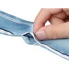Allegra K Women's Stripe Ribbon Skinny Long Narrow Neckerchief Hairband Wrist Wear Handbag Handle Wrap 1 Pc - 4 of 4
