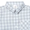 Gerber Infant and Toddler Boys' Woven Collard Button Down Plaid Shirt - image 3 of 4