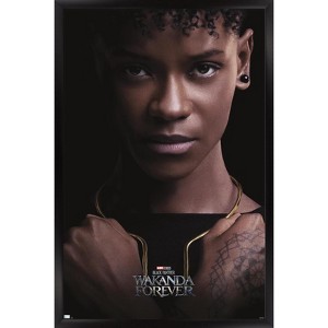 Trends International Marvel Black Panther: Wakanda Forever - Shuri One Sheet Framed Wall Poster Prints - 1 of 4