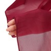 Unique Bargains Wedding Party Chiffon Sheer Table Runner 10ft 28 x 120 Inches 6 Pcs - 3 of 4