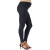 Maternity Stretch Ankle Length Leggings - 24seven Comfort Apparel™ - 2 of 4