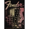 Juniors Womens Fender Sunburst Stratocaster Racerback Tank Top - 2 of 4