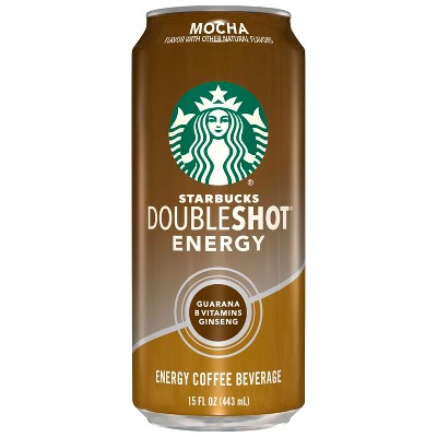 Starbucks Doubleshot Energy Mocha Fortified Energy Coffee Drink - 15 fl oz Can