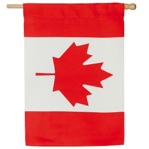 Evergreen Canada House Suede Flag - 1 of 1