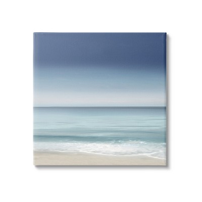 Stupell Industries Blue Coastal Gradient Sky Canvas Wall Art