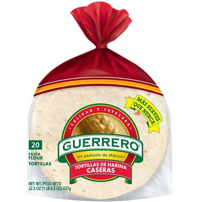 Guerrero Small Flour Tortillas - 22.5oz/20ct : Target