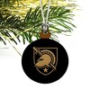 United States Military Academy Primary Logo Mini Small Tiny Wood Christmas Tree Holiday Ornament - 3 of 4