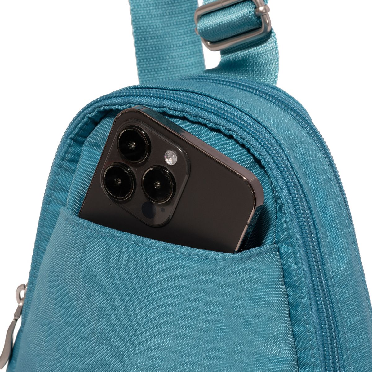 baggallini Double Zip Mini Sling Bag - thumbnail 8