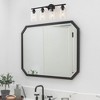 BAOURE Modern Vanity Light, Bathroom Light Fixtures for Expansive Bathrooms, Wall Lamp with Clear Glass for Mirror, Living Room - 2 of 4