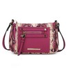 MKF Collection Essie Snake embossed Crossbody by Mia K - 2 of 4